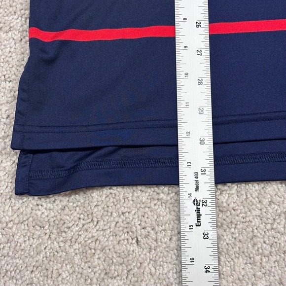 Polo Golf Ralph Lauren Men's Large Red Navy US Open Pebble Beach 2019 Polo Shirt - Picture 5 of 10